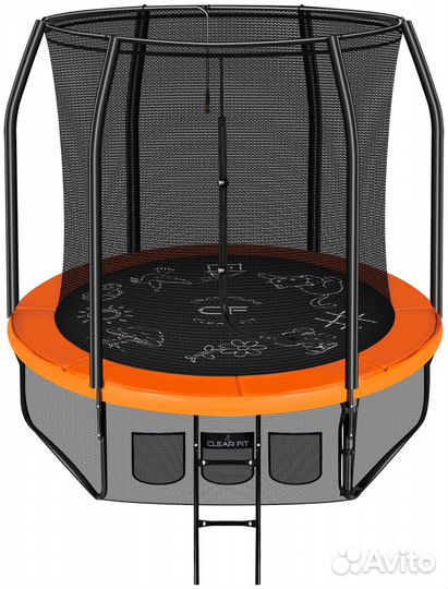 Батут Clear Fit FamilyHop 8ft