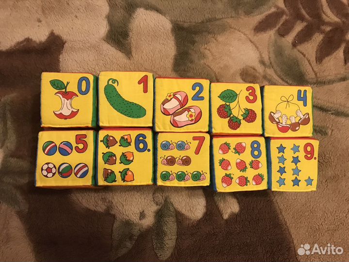 Кубики мякиши