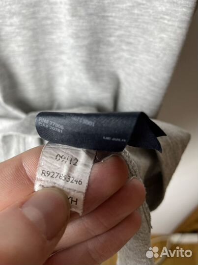 Футболка Tommy Hilfiger V Neck Grey Tee (XL)