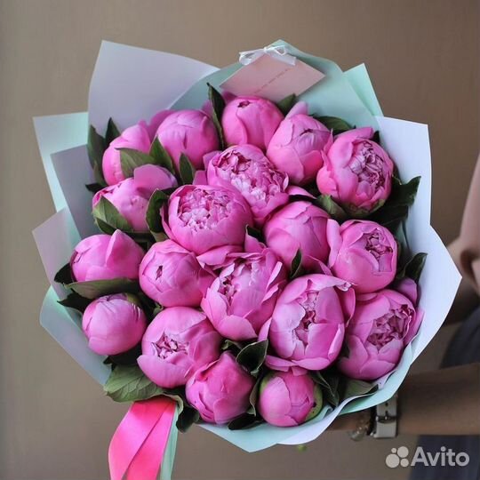 Доставка цветов пионы