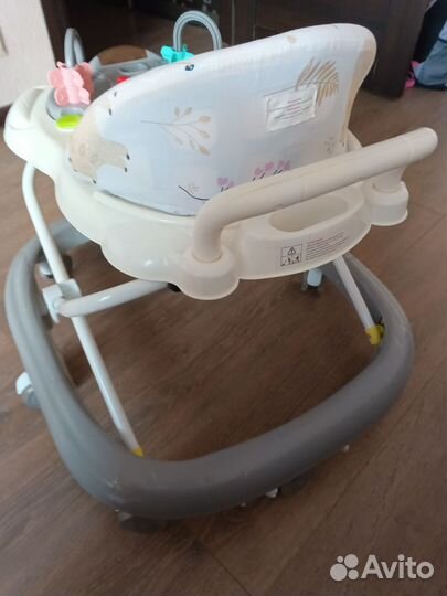 Ходунки детские бу на селеконовых колёсах