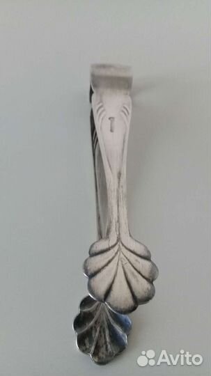 Щипцы для сахара. СССР. Мельхиор. Кальчугино