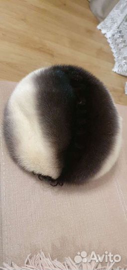 Берет норковый мягкий