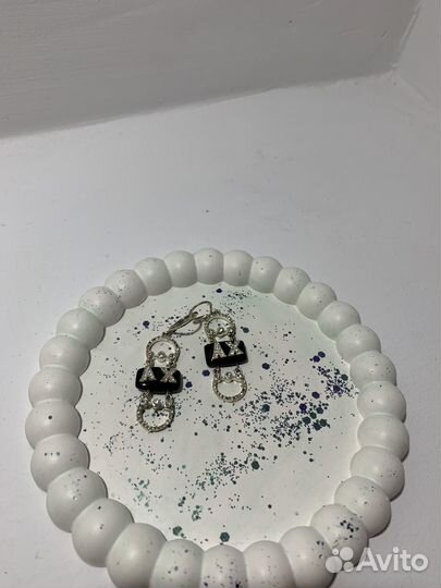 Серебряные серьги