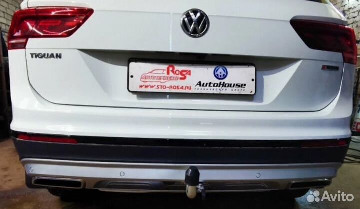 Фаркоп на Skoda Karoq,VW Tiguan,Skoda Kodiaq