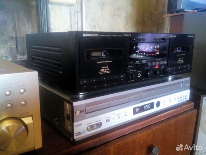 Кассетная дека pioneer T-535WR
