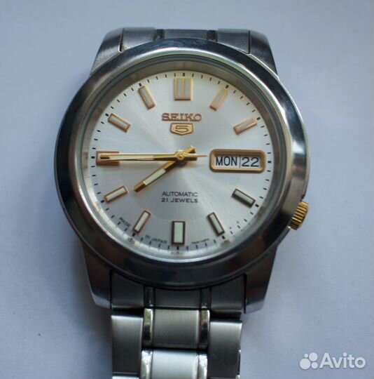 Оригинальные японские часы Seiko 5