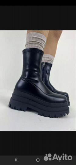 Женские челси зимние Ботинки