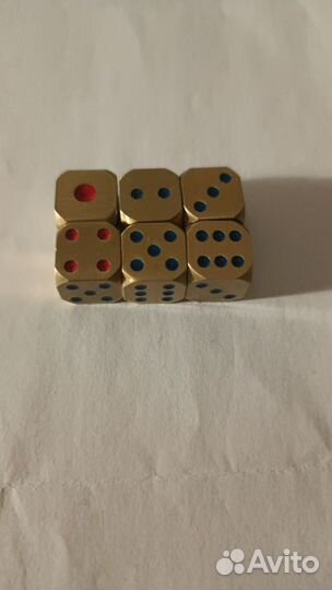 Кубики металлические, шестигранные для различных и