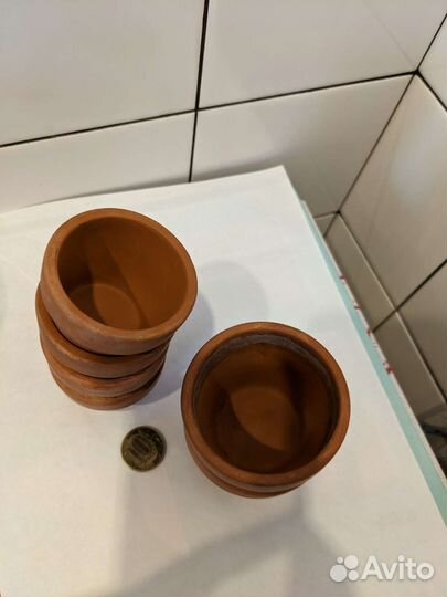 Горшок керамический миниатюра