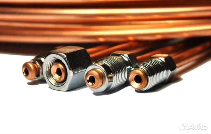 Тормозные трубки медные