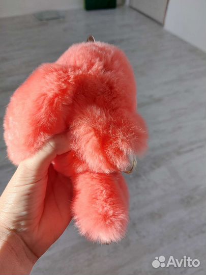 Брелок,игрушка,мягкий заяц