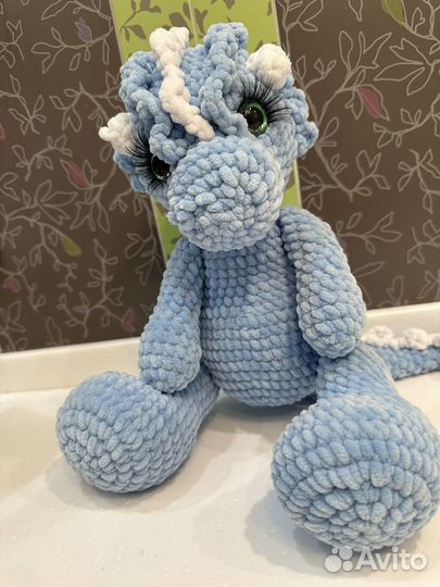 Дракон игрушка ручной работы