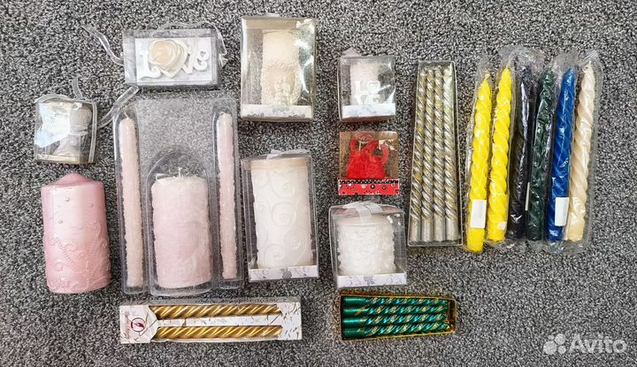 Декоративные свечи