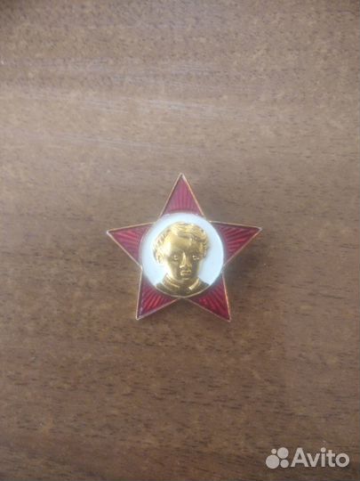 Значок октябренка