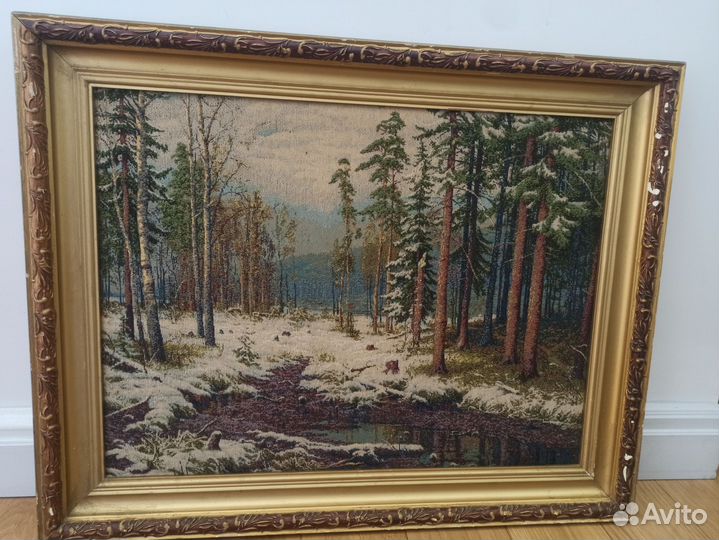 Картина из гобелена