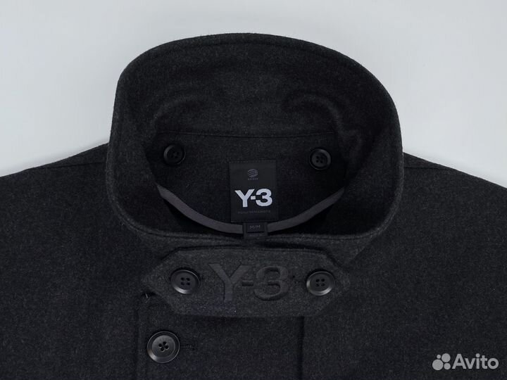 Шерстяное пальто Yohji Yamamoto Y-3