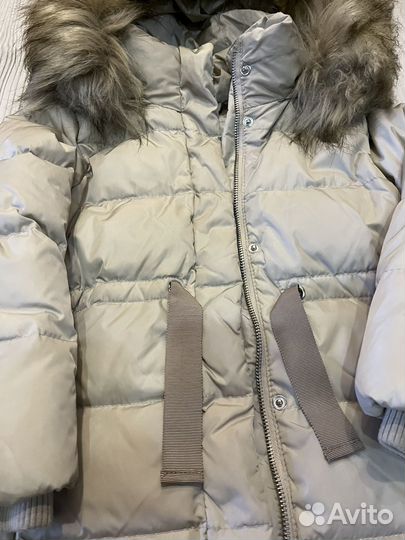 Куртка, пуховик zara 104-110