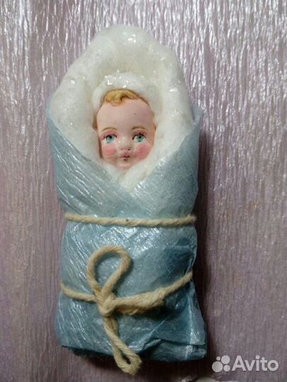 Ватные игрушки под старину