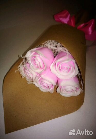 Букет из мыла