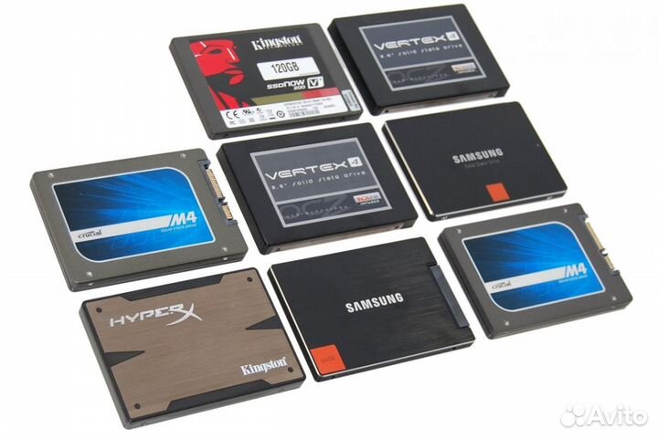 Новые SSD диски 128-256-512-1тб в наличии