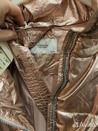 Куртка весенняя на девочку 140