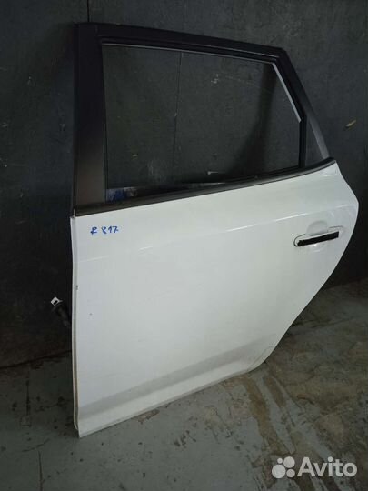 Дверь задняя левая Киа Сид 06-12 г