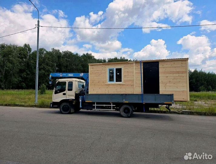 Бытовка вагончик из дерева