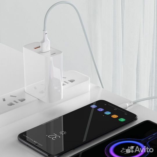 Кабель Baseus Simple Wisdom USB-Type-C 5A 1.5m