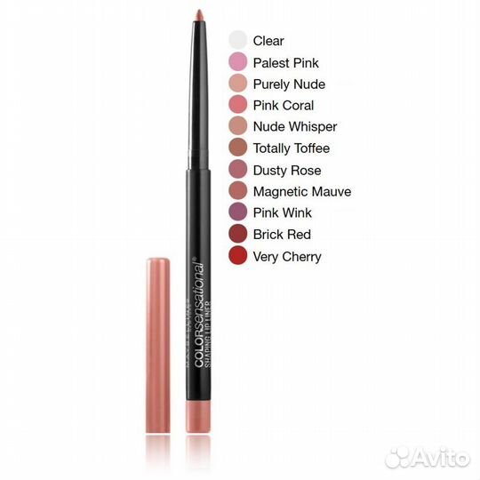 Maybelline New York Лайнер для губ Color #371022