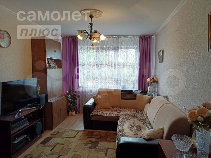 2-к. квартира, 51,6 м², 1/5 эт.