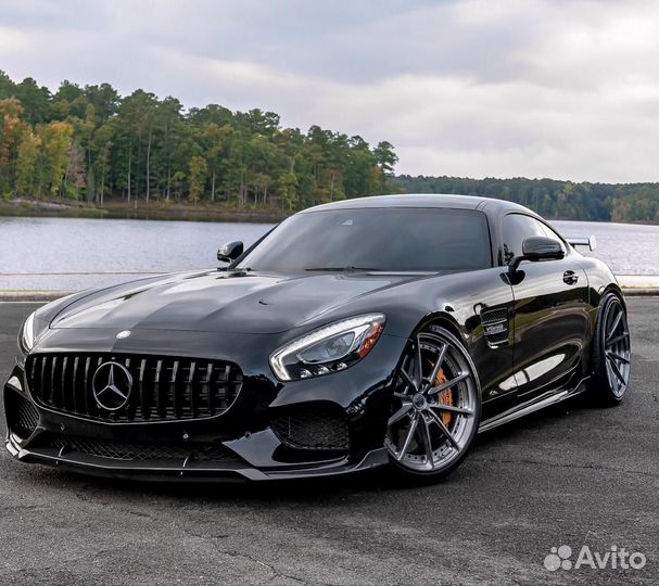 Кованые диски R20 5x112 на Mercedes AMG GT