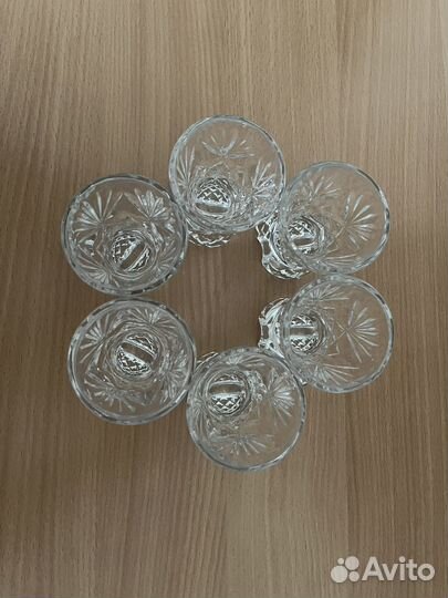 Хрустальные рюмки стопки СССР