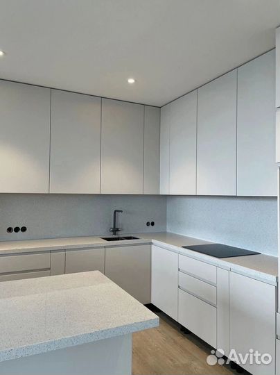 Кухня с островом по вашим размерам на заказ