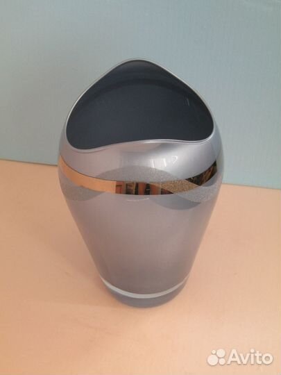 Ваза для цветов богемское стекло Чехия