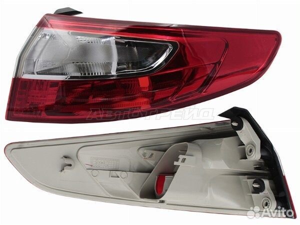 Фонарь задний renault fluence, renault fluence 10