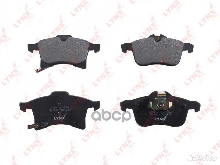Колодки тормозные дисковые BD-5908 lynxauto