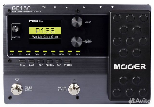 Mooer GE150 гитарный процессор эффектов