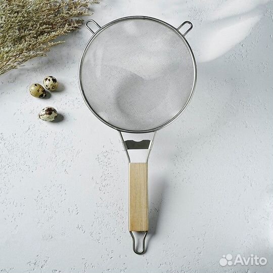 Сито с ручкой Доляна «Стандарт», d21 см