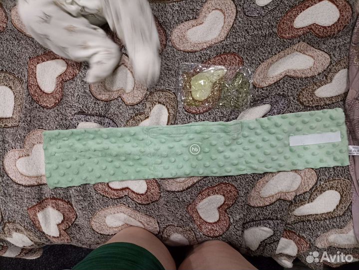 Анти-коликовая гелевая грелка с чехлом Happy Baby