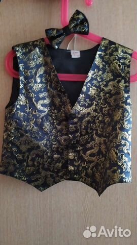 Жилет с бабочкой, 