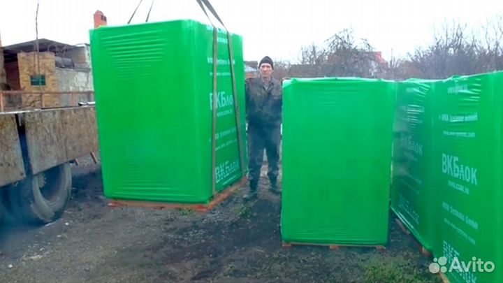 Газоблок. Производитель вкб