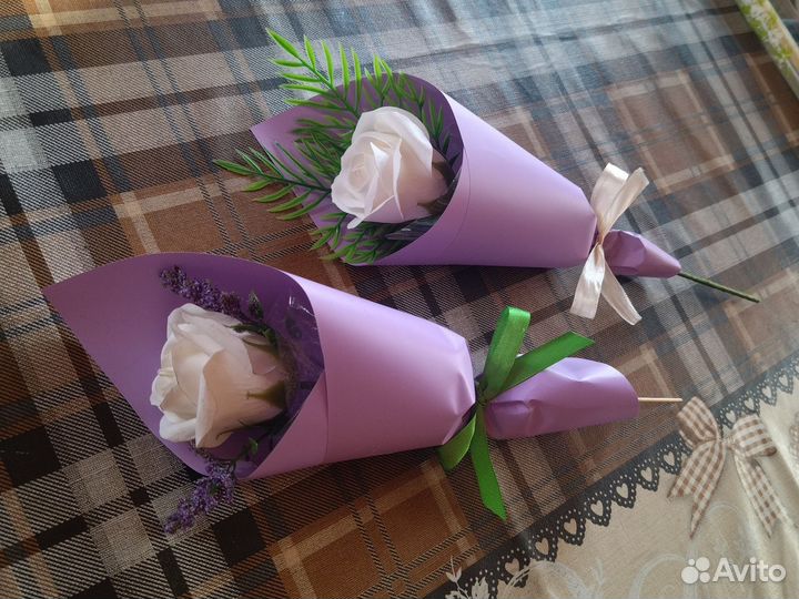 Роза из мыла