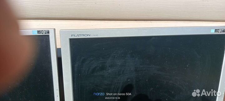 Мониторы ЖК бу 19 дюймов на запчасти