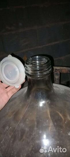 Бутыль стеклянная 50 литров