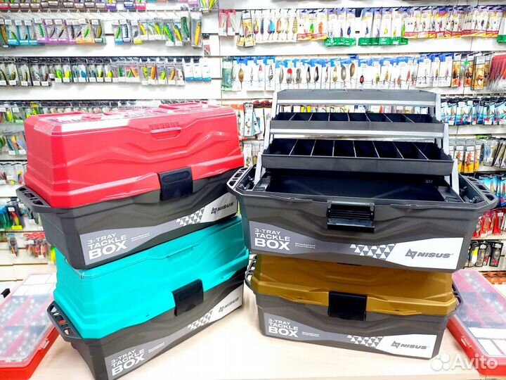 Рыболовный ящик 3 полки