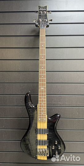 Бас гитара Schecter stiletto elite-4 stblk (новая)