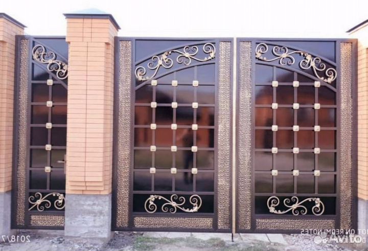 Кованные ворота