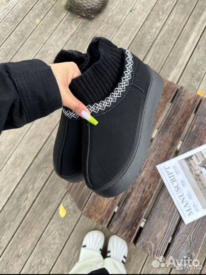 Угги Ugg женские на платформе черные 38 размер