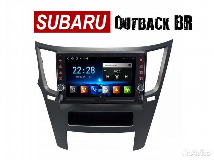 Topway ts10 Subaru Outback LTE CarPlay 4/32gb